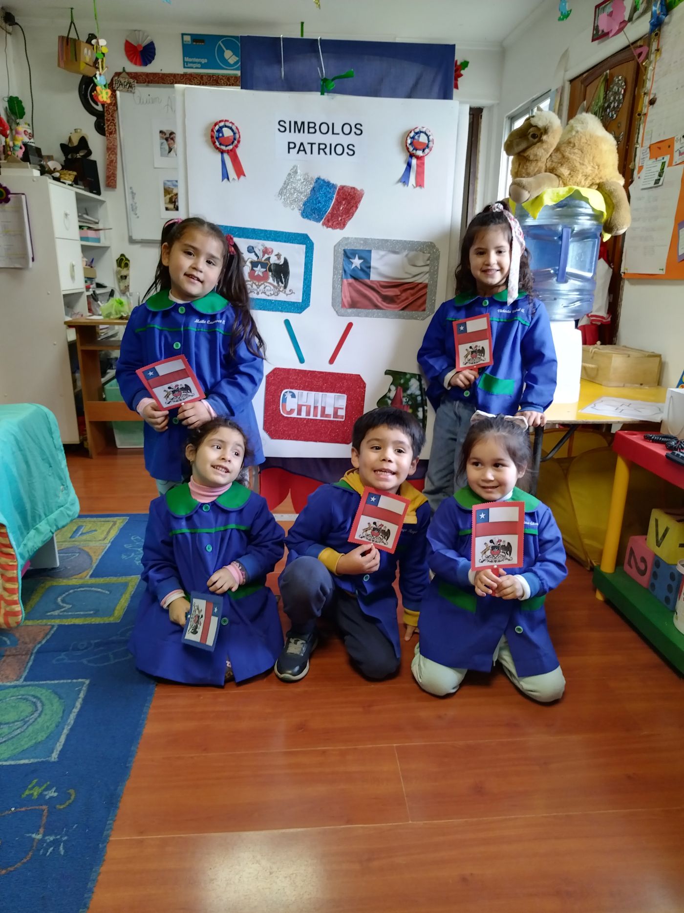 Actividad en el jardín infantil (foto)
