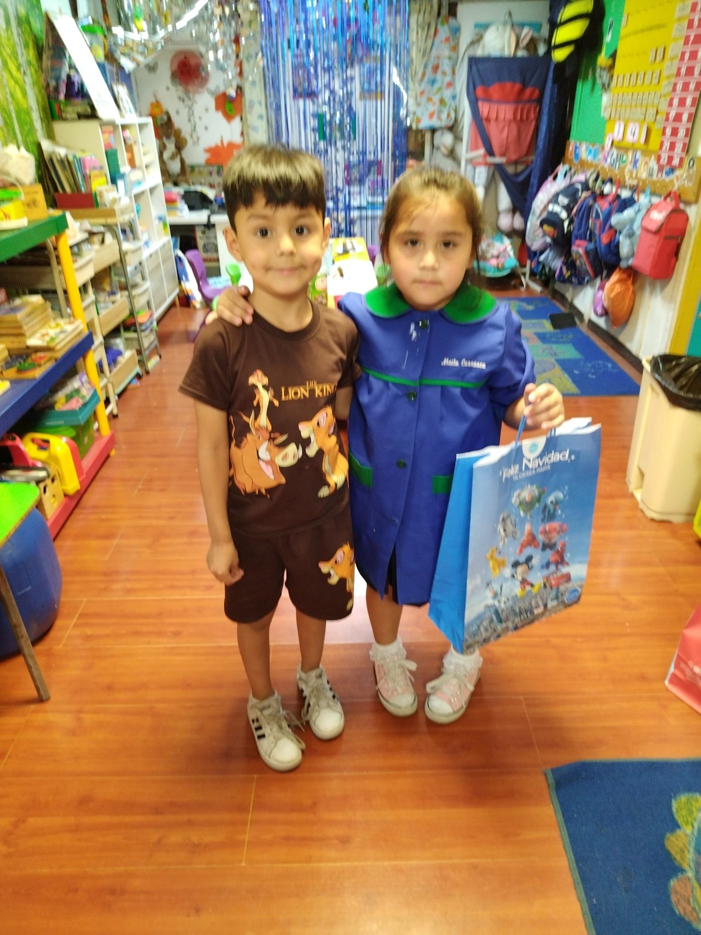 Actividad en el jardín infantil (foto)