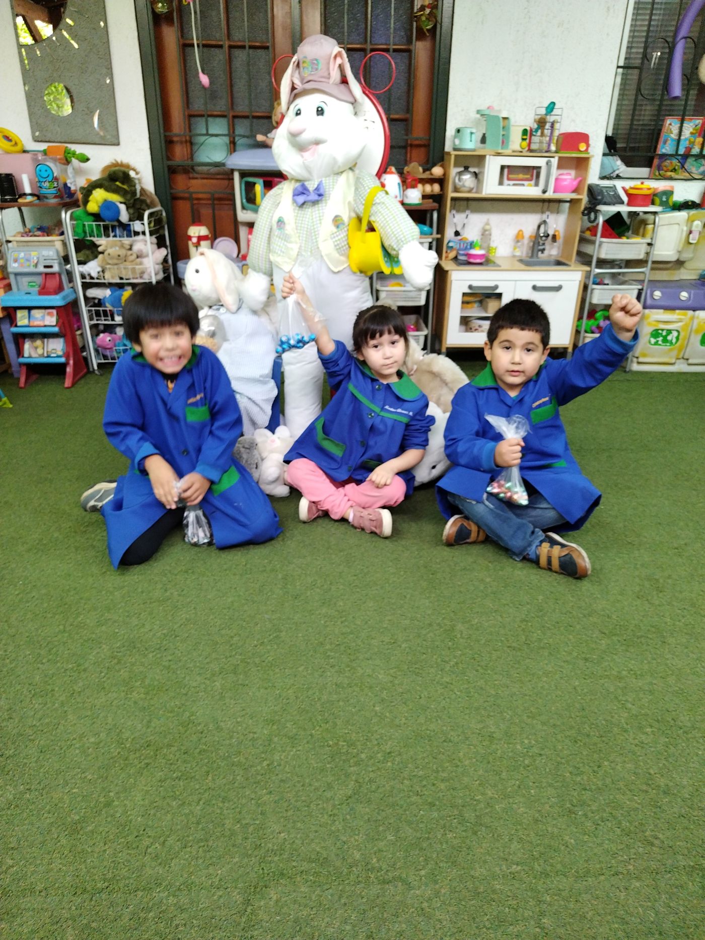 Actividad en el jardín infantil (foto)